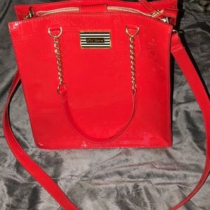 Brand new Besty Johnson fire red tote🔥